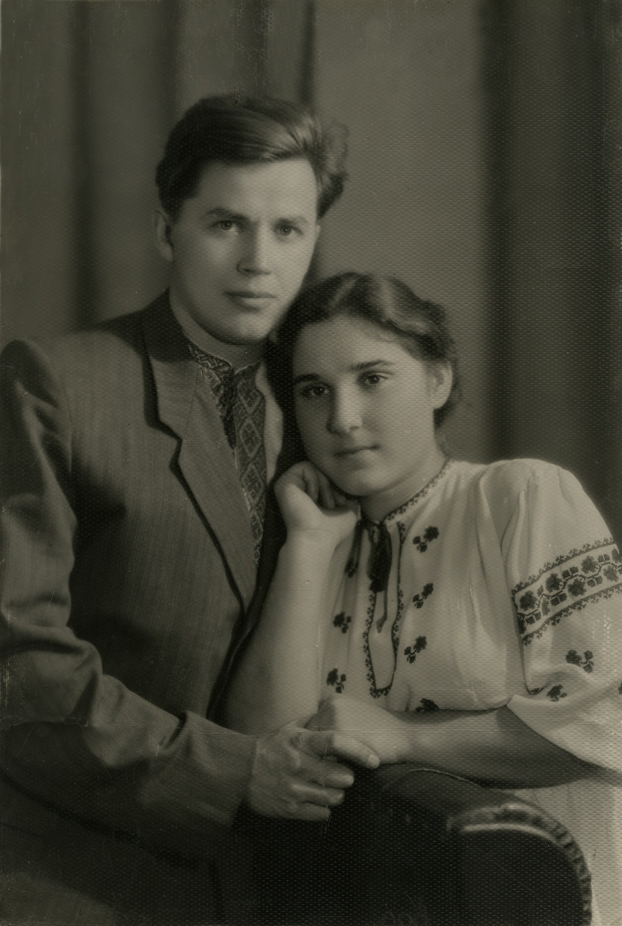 Леопольд Ященко й Лідія Орел, 1958 р.
